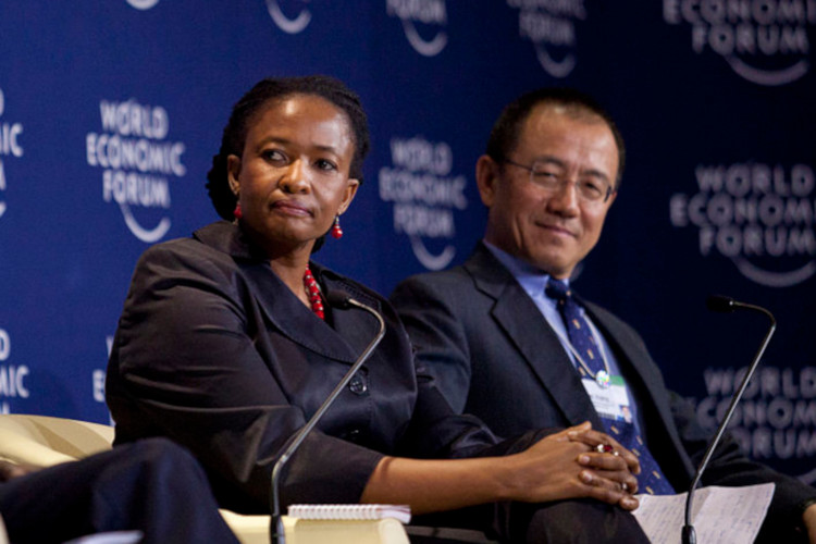 Speakers at the World Economic Forum